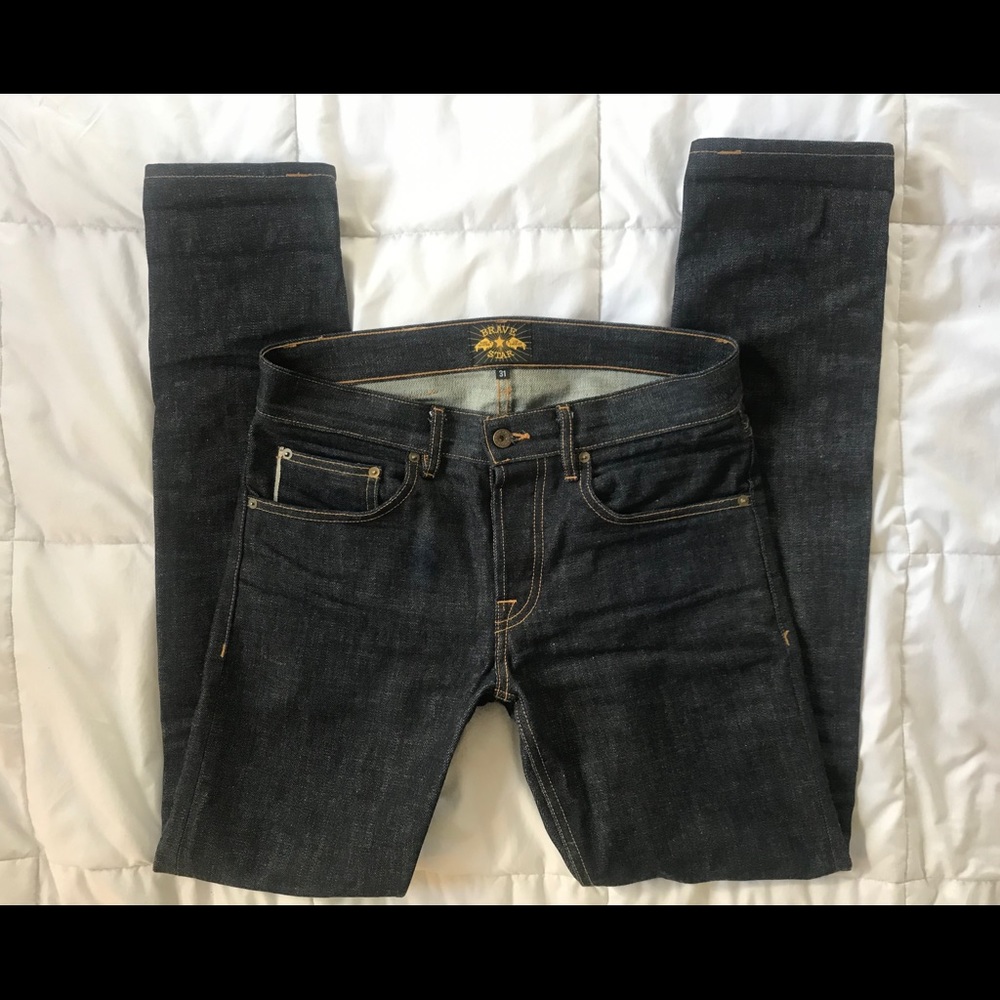 Brave Star Selvedge Denim - Skeleton Skinny